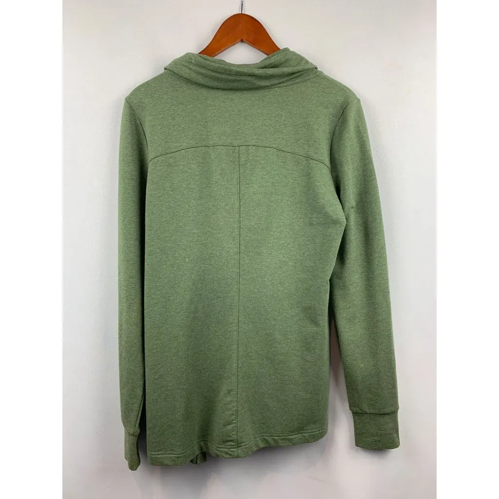 Danskin Women’s  Green Wrap Around Shirt Size M - Image 2