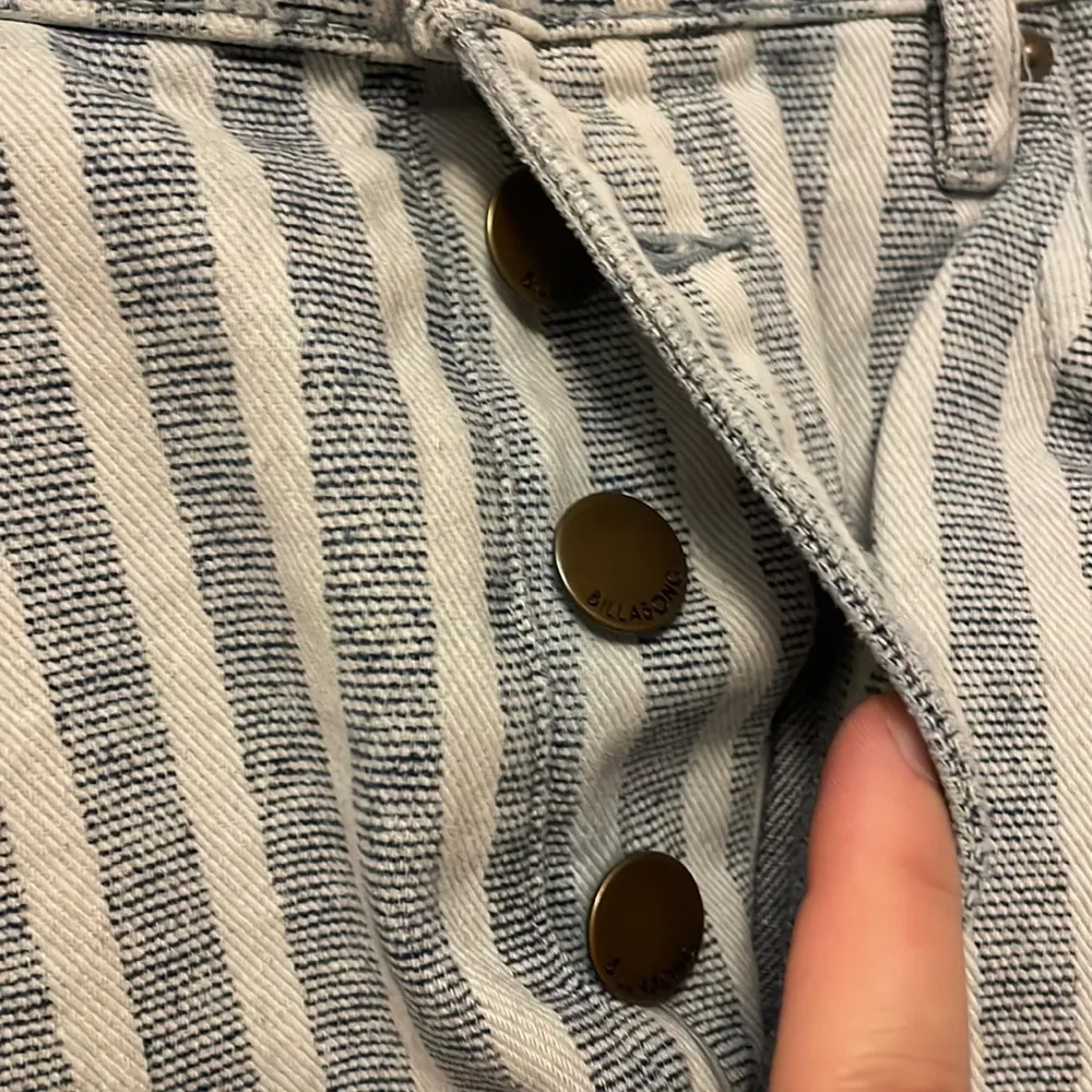 Billabong striped jean skirt - Image 3