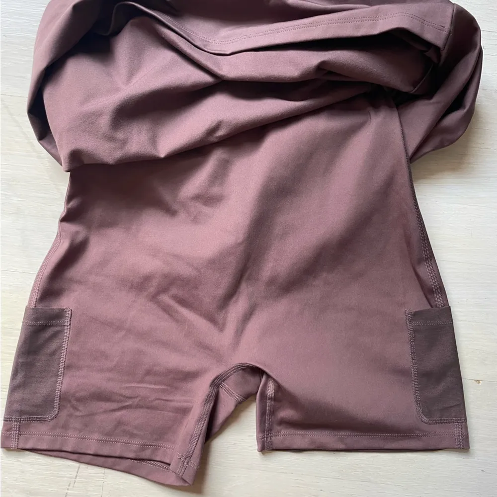 Girlfriend Collective Paloma Racerback Exercise Dress Storm S EUC - Image 5