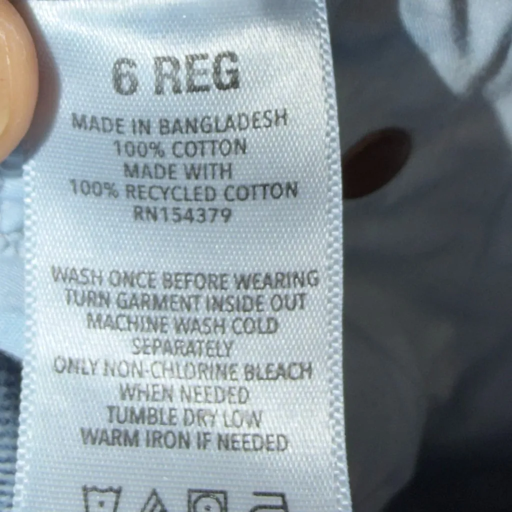 Aeropostale Low Rise 90s Baggy Jeans Womens Size 6 Regular - Image 6