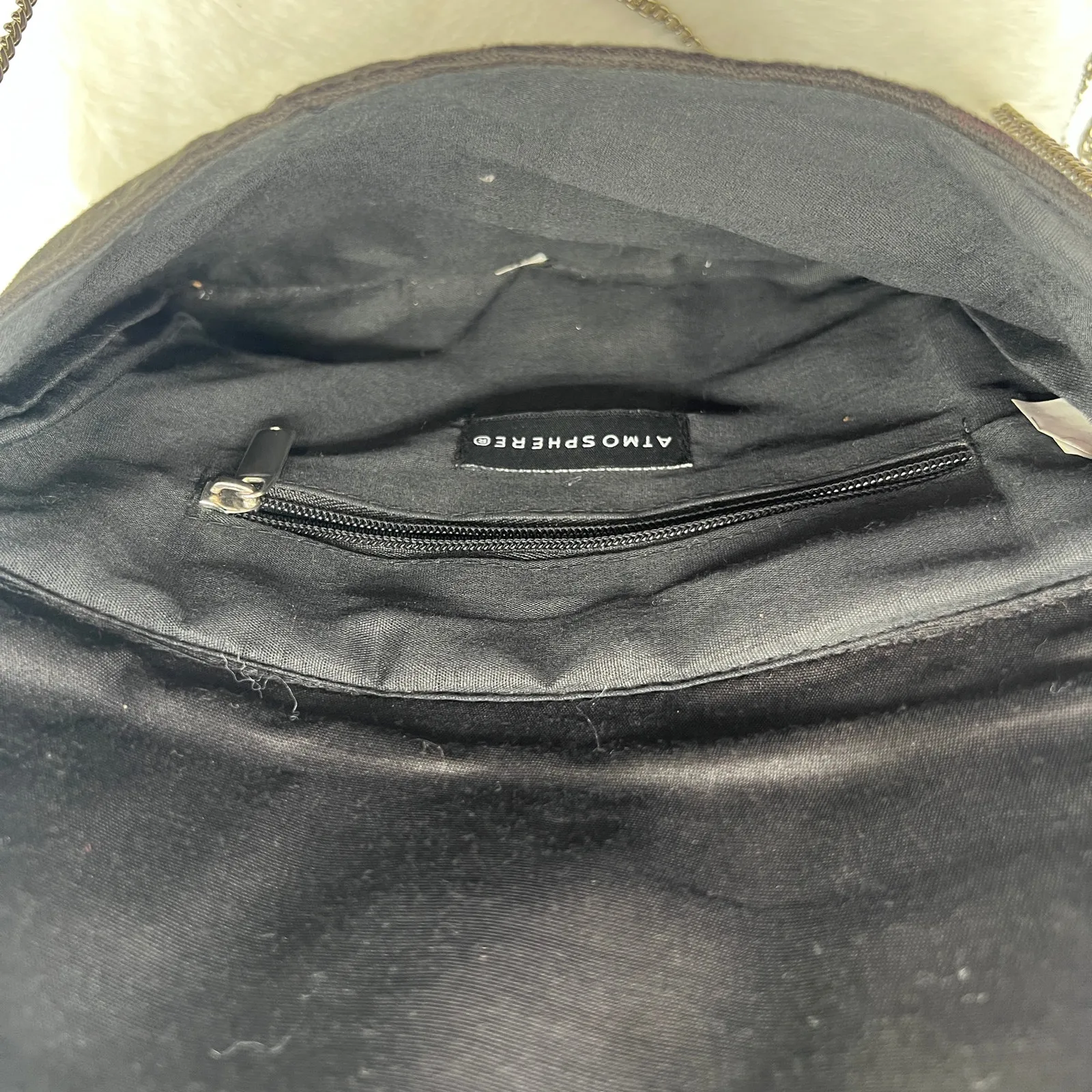 Atmosphere Beaded Boho Clutch Coral Turquoise Festival Bag Geometric Zip Sequins - Image 7