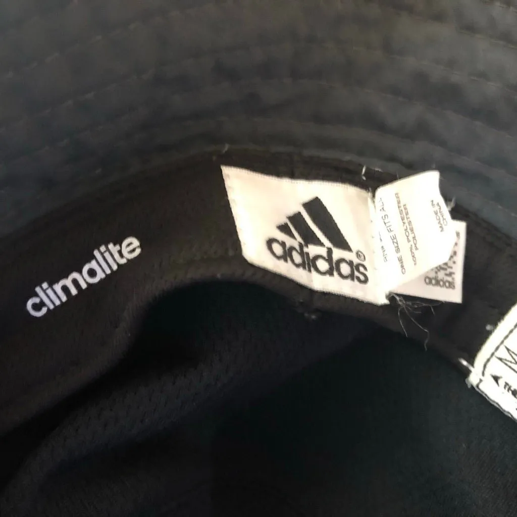 Adidas Climalite Outdoor Explorer Bucket Hat Adjustable Cord Dark Gray Unisex OS - Image 5