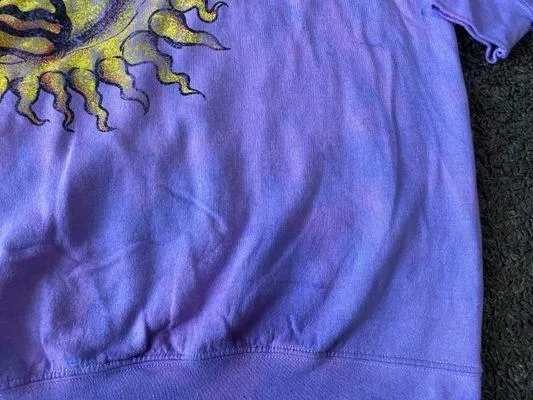 Urban Outfitters Purple Tie Dye Sweatshirt Oversize L/XL - Image 6