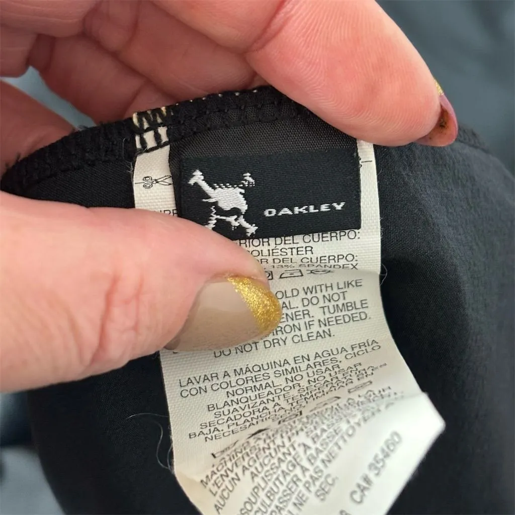 Oakley Women's Black Polo Dress XL Knee Length Short Sleeve‎ - Image 5