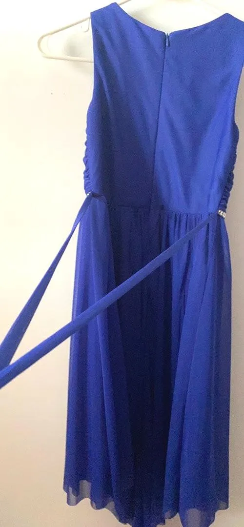 Dark Blue Homecoming Dress Size 16 - Image 4