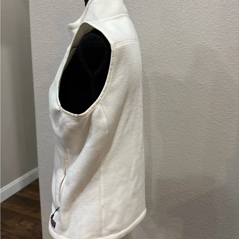 White Zip-Up Vest - Image 3