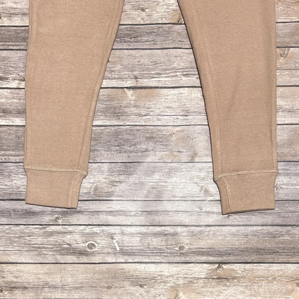 Mono B Mushroom Tan Soft Cloud Pull On Joggers Pants Knit Pockets NWT Medium - Image 5