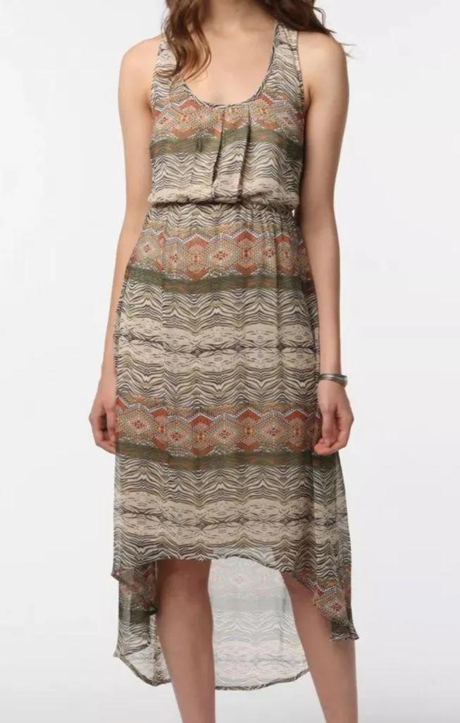 Staring at Stars Anthropologie Hi Lo Maxi Dress - Image 3