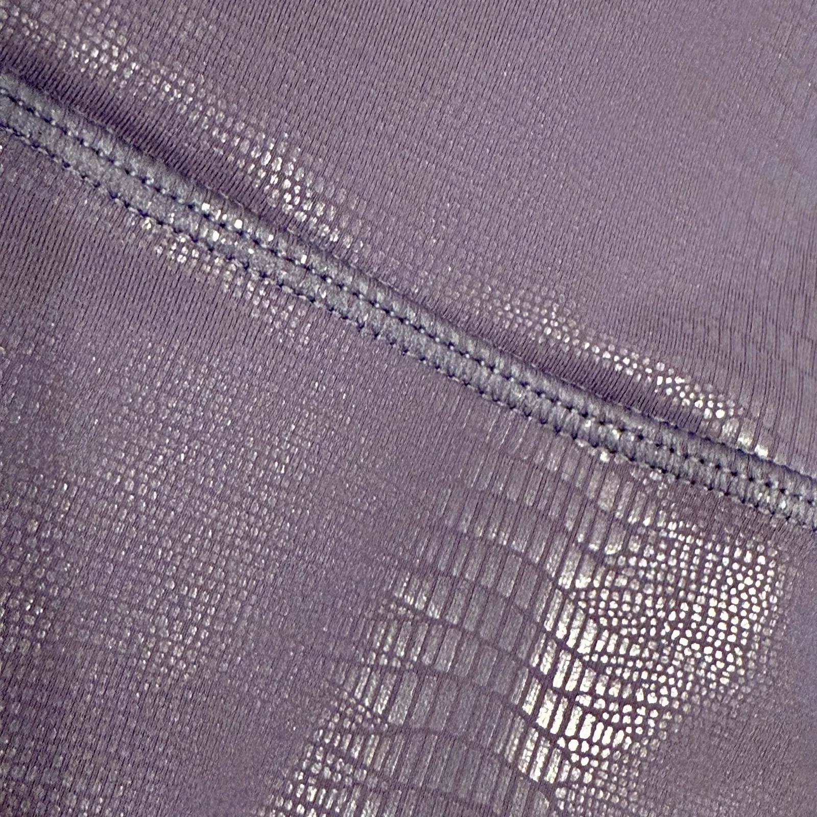 NEW DYI S Signature Tight Purple Moonstone Reptile Shine Legging HighRise Gym - Image 6