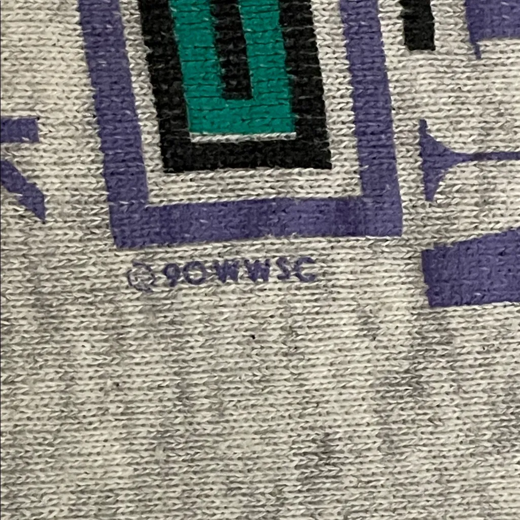 Jerzees Vintage 80s Rocky Mountain Park Grey Sweatshirt Adult Large (42-44) - Image 13