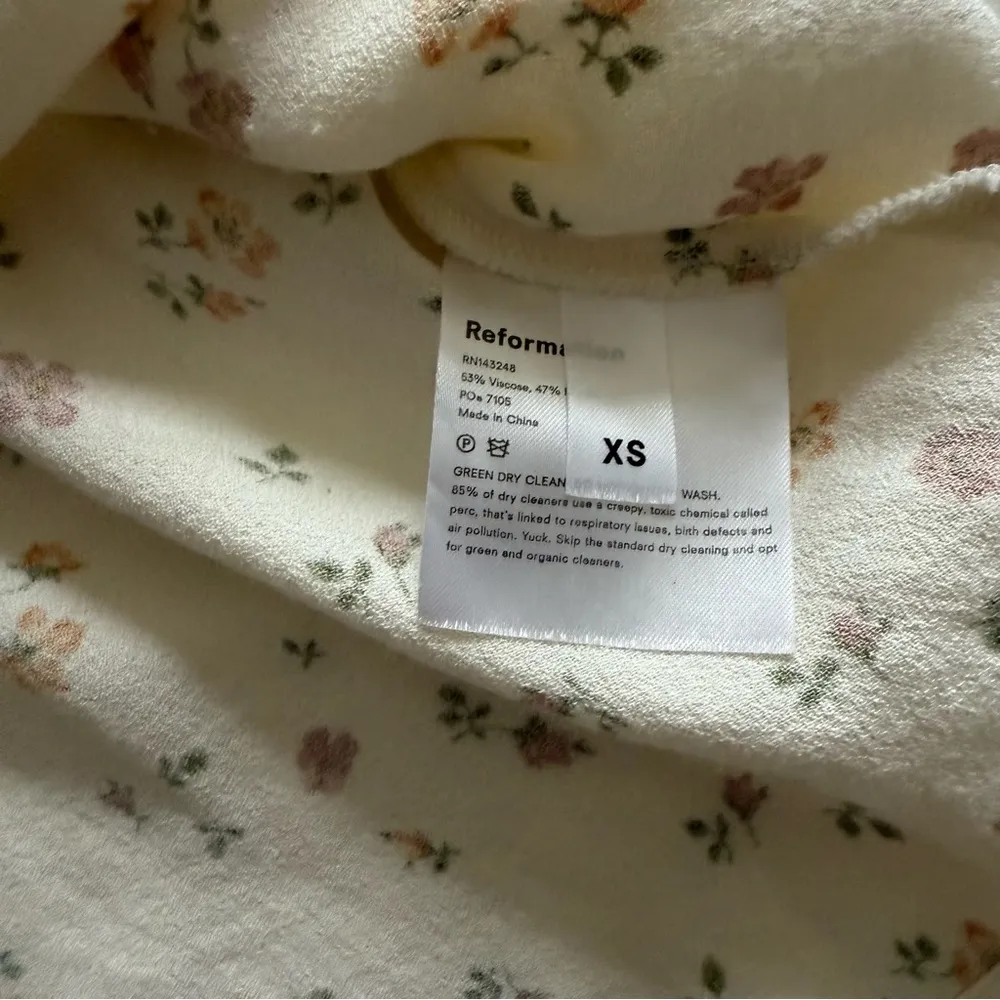 Reformation Floral Cami Tank XS - Image 6