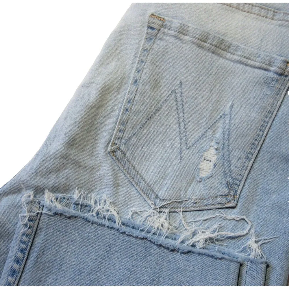 NWT Mother High Waisted Rider Ankle Fray in Island Afterhours Straight Jeans 29 - Image 6