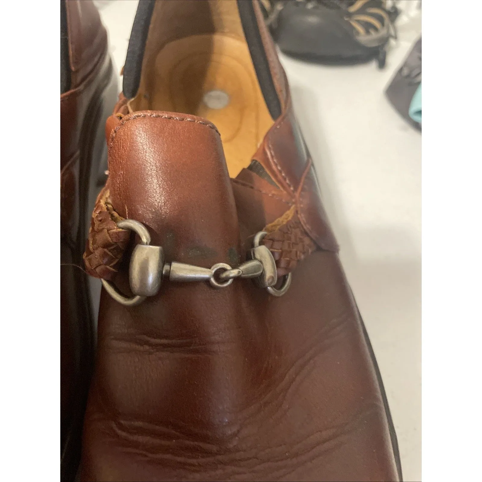 Ariat leather slip on Clogs Shoes  Women’s Sz 10 #93907 - Image 3