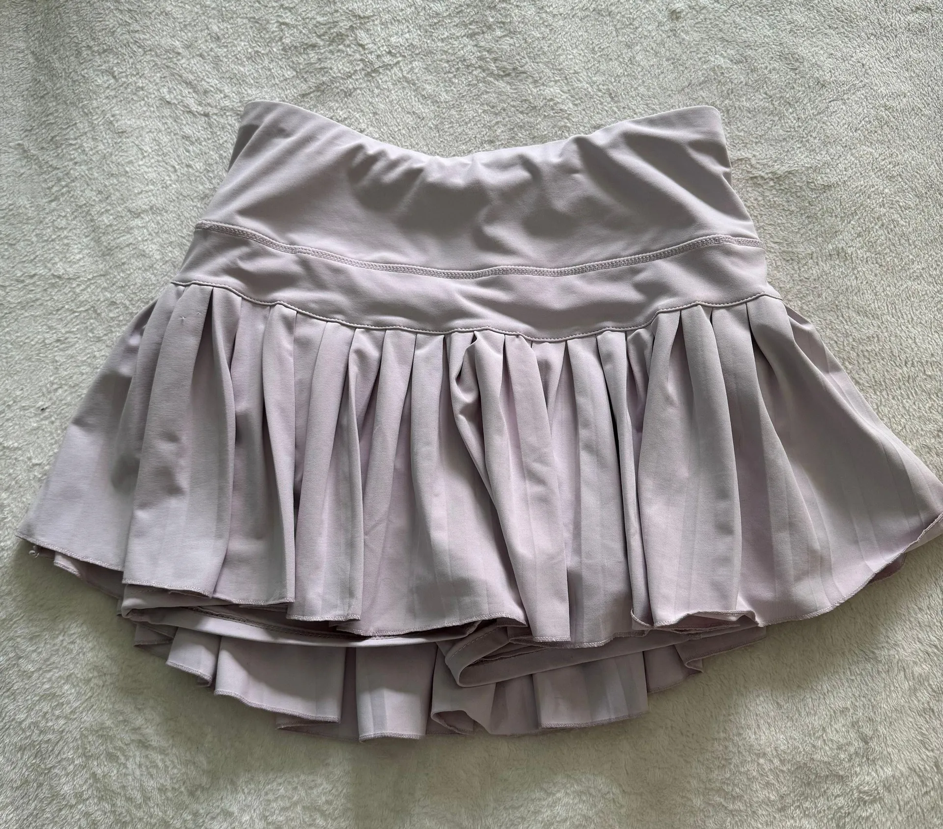 Lavender Pleated Tennis Skirt - Image 3