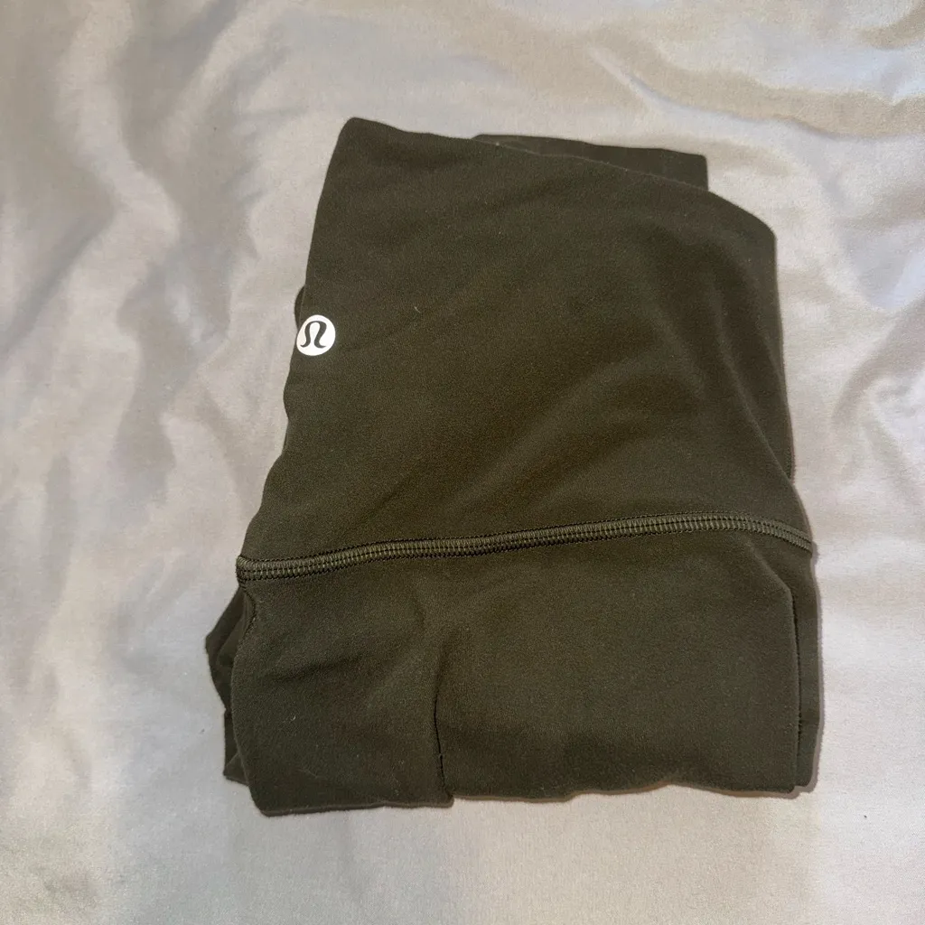 Lululemon Athletica Dark Olive Align 25 inch Leggings - Image 3