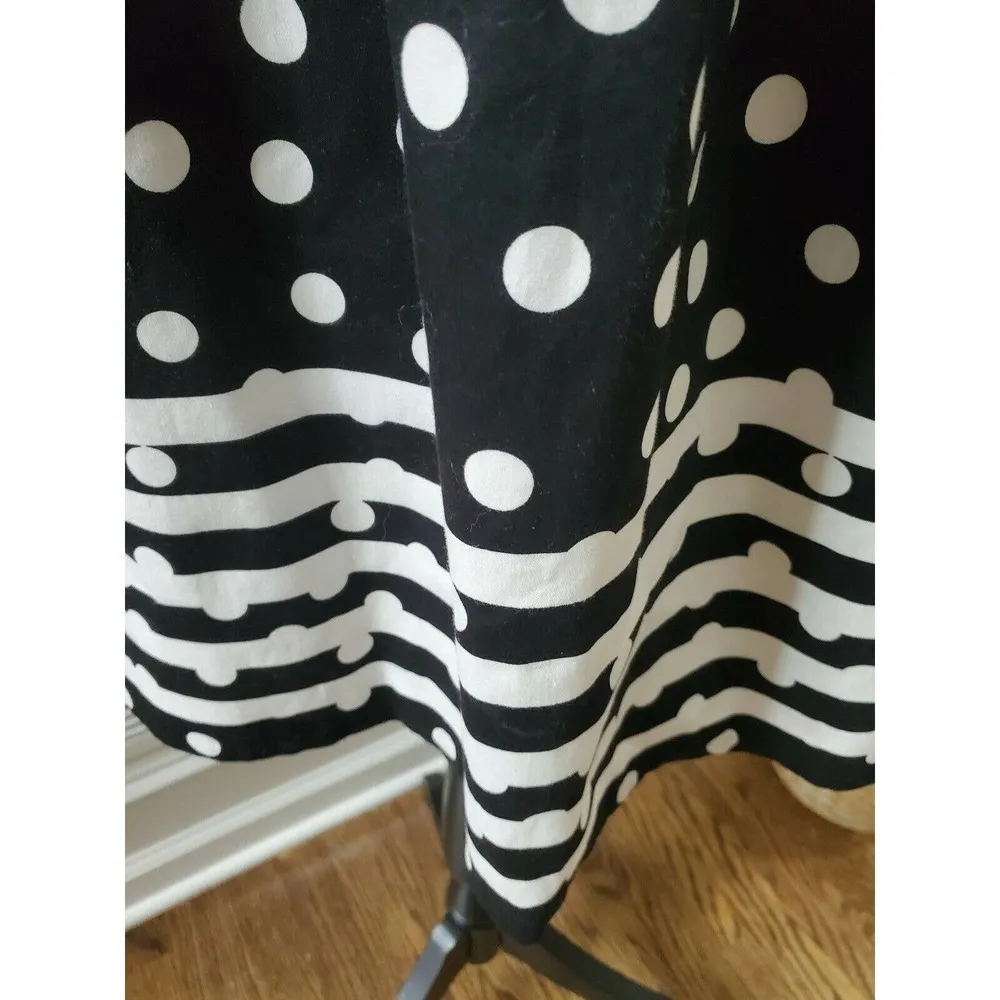 Motherhood Maternity Women Cotton Sleeveless Dress Black Size L - Image 4