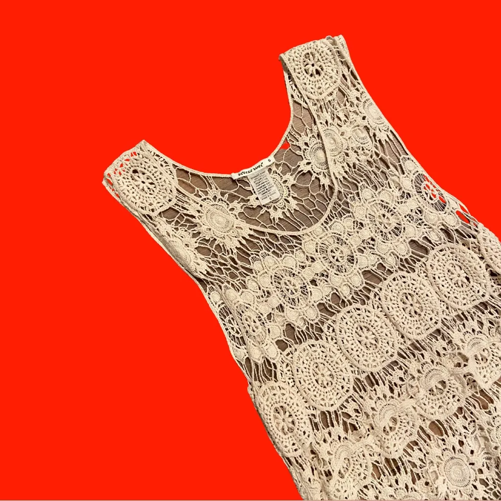 Beautiful boho crochet lace maxi dress 🔥 - Image 2