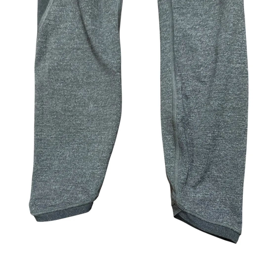 Lululemon Hit It Crop High Rise 7/8 Length Gray Leggings Cropped T60416 Sz 6 - Image 9
