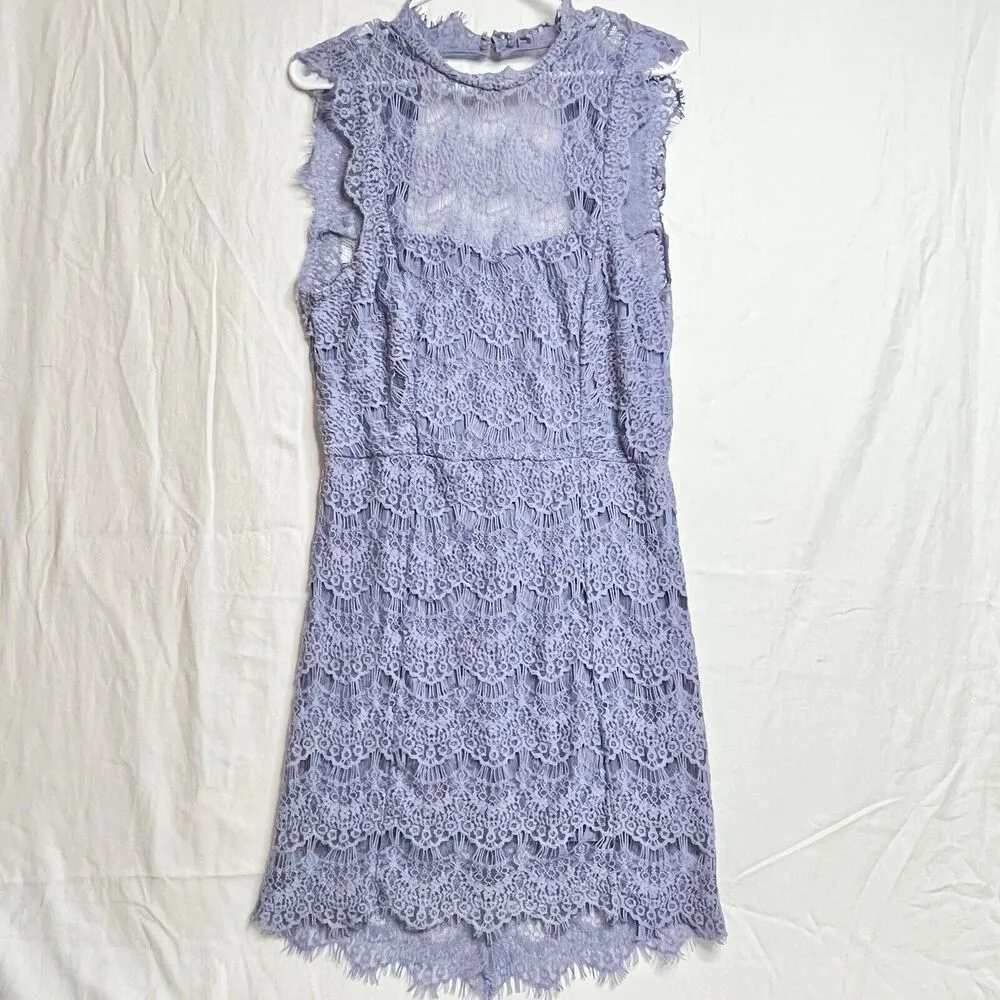 NWT Intimately Free People Lace Daydream Bodycon Slip Dress High Neck Sz Large Purple - $48 (51% Off Retail) - From Z NWT Intimately Free People Lace Daydream Bodycon Slip Dress High Neck Sz Large Purple - $48 (51% Off Retail) - From Z