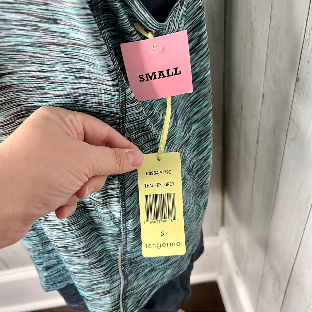 Tangerine Layered Active Tank - Image 3