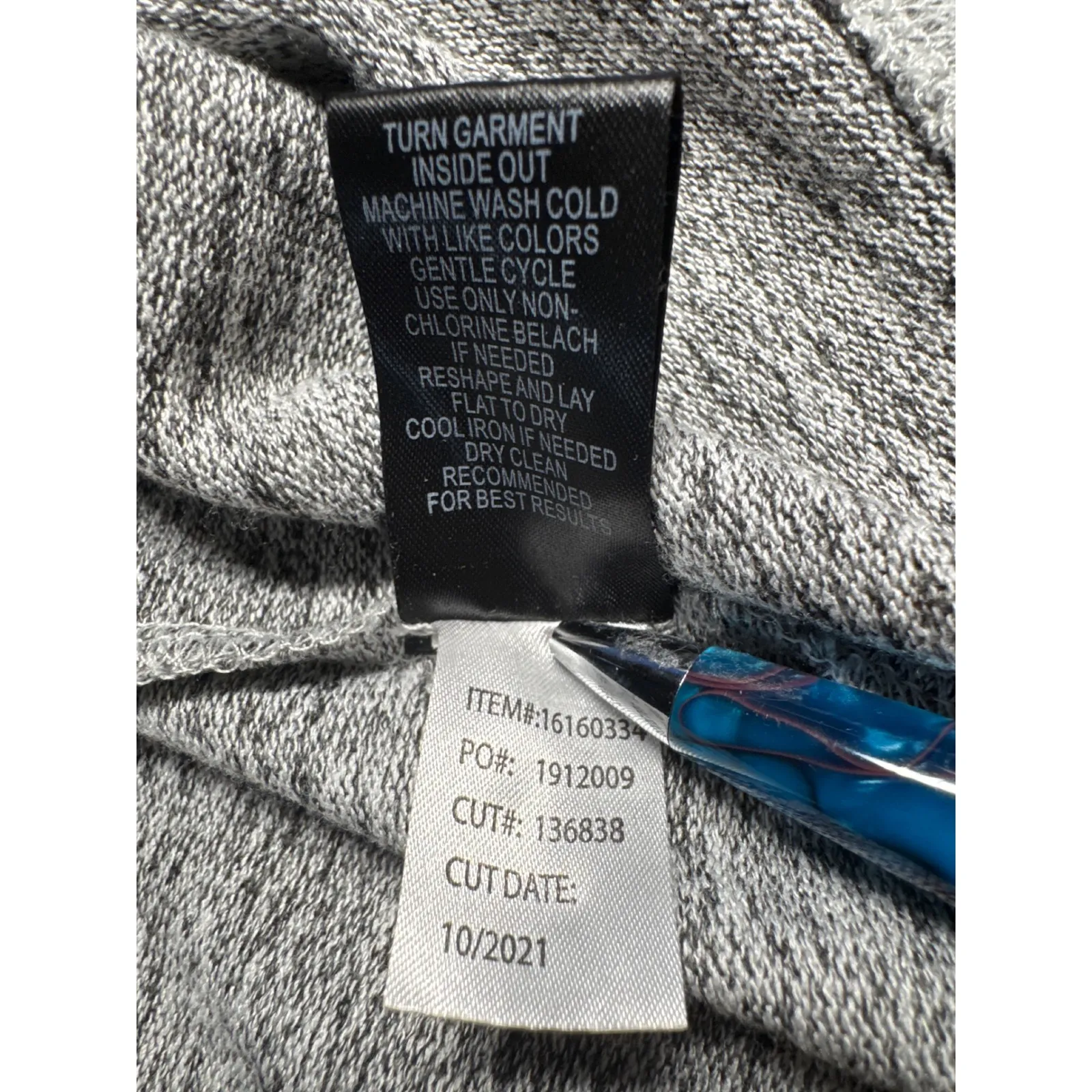 Torrid Super‎ Soft Plush Dress Gray Long Sleeve Drawstring Pockets Plus Size 3 - Image 4