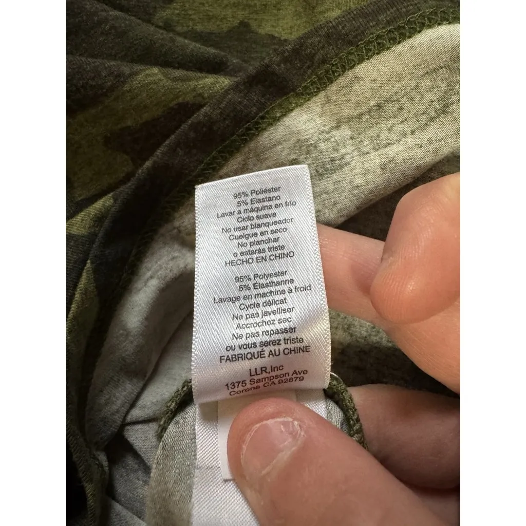 LulaRoe Women Shirt Size XL Camo Cheetah Sleeves Stretch Country Cowgirl Western - Image 9