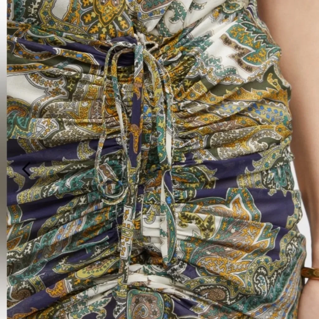 Veronica Beard  Manda Paisley Silk Mini Dress
NWOT Size 6 - Image 7