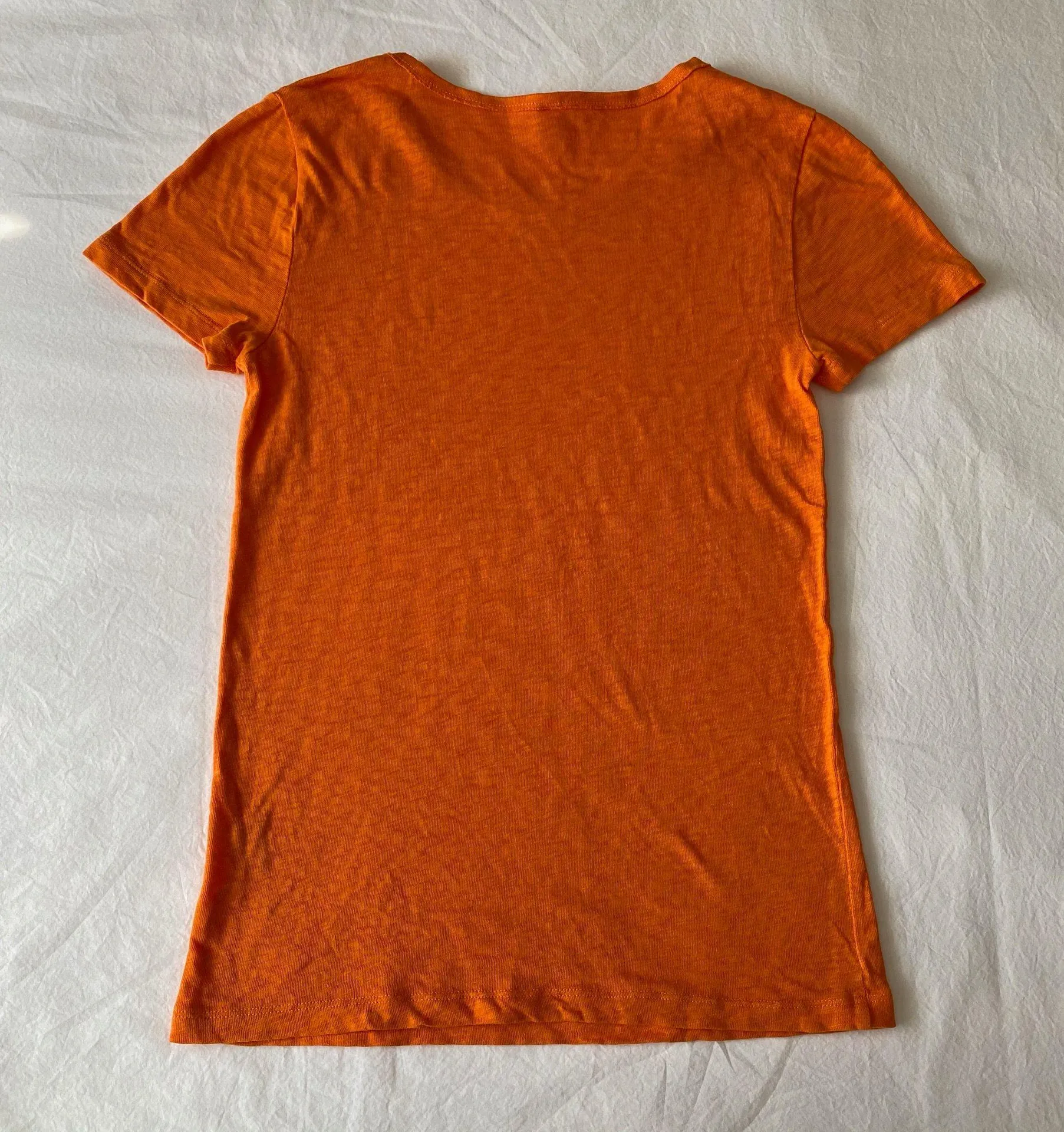 J. Crew Orange Fish Print T-Shirt - Image 2