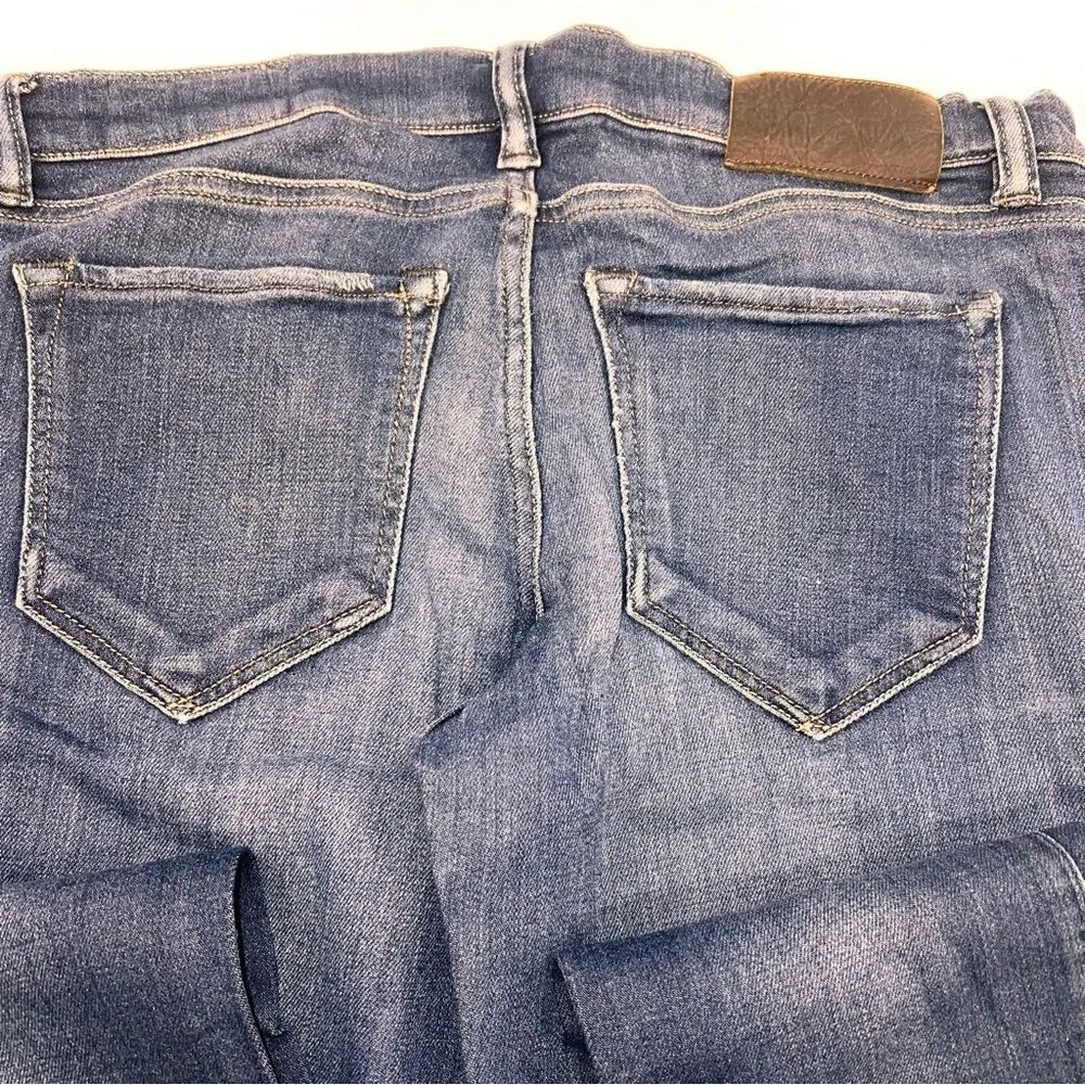 All Saints Ashby Low Rise Skinny Fit Medium Dark Wash Denim Jeans Size W28 - Image 7