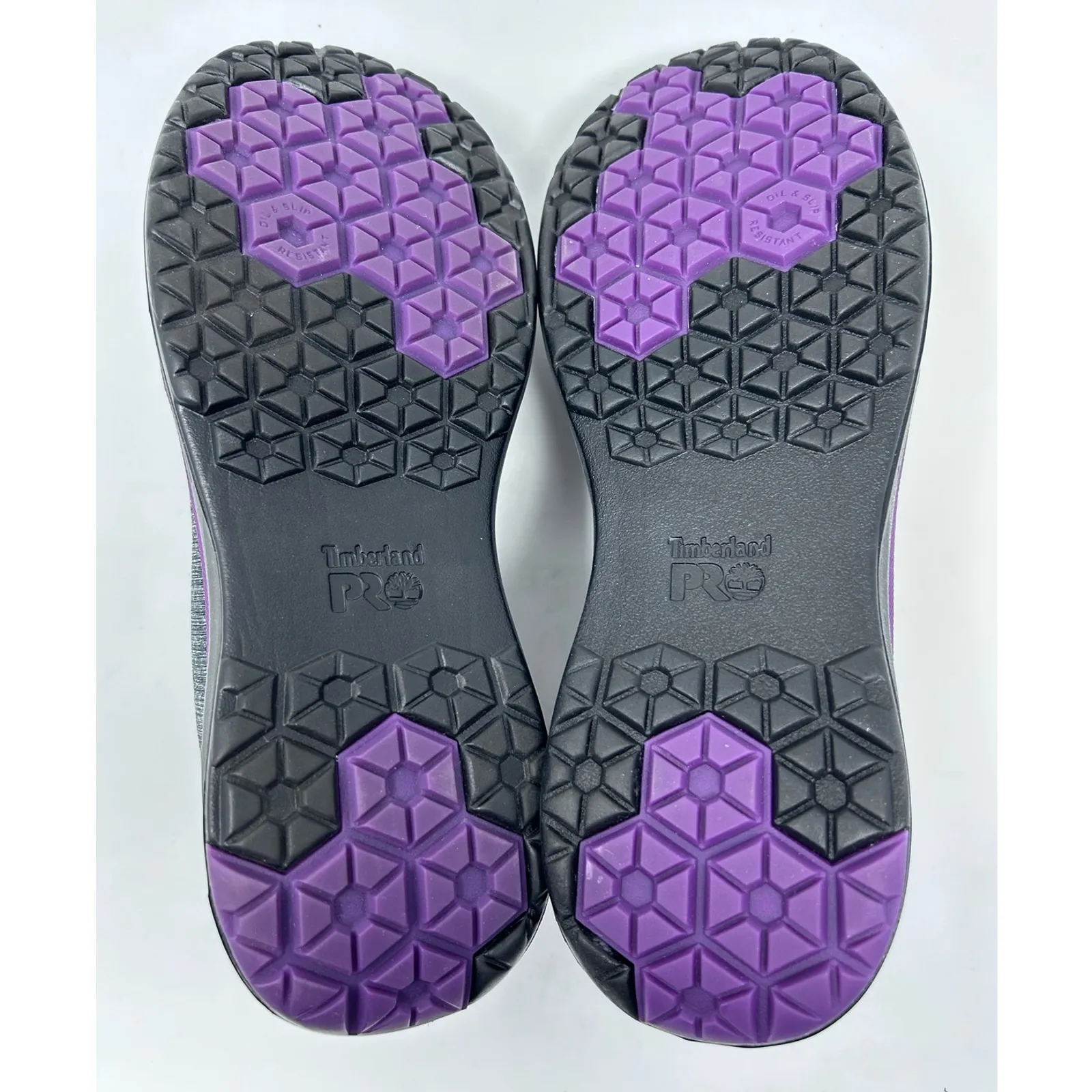 Timberland Pro Women's Gray Drive Train Slip on Alloy Safety Toe Shoe‎ Size 7 - Image 6