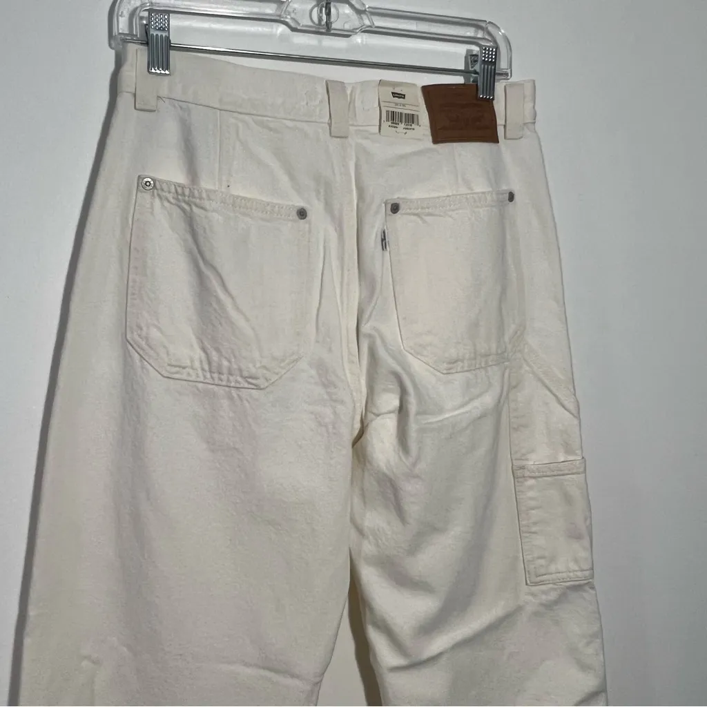 Levi's‎ Premium Dad Utility Jeans High Waist Straight Leg Size 26 - Image 7