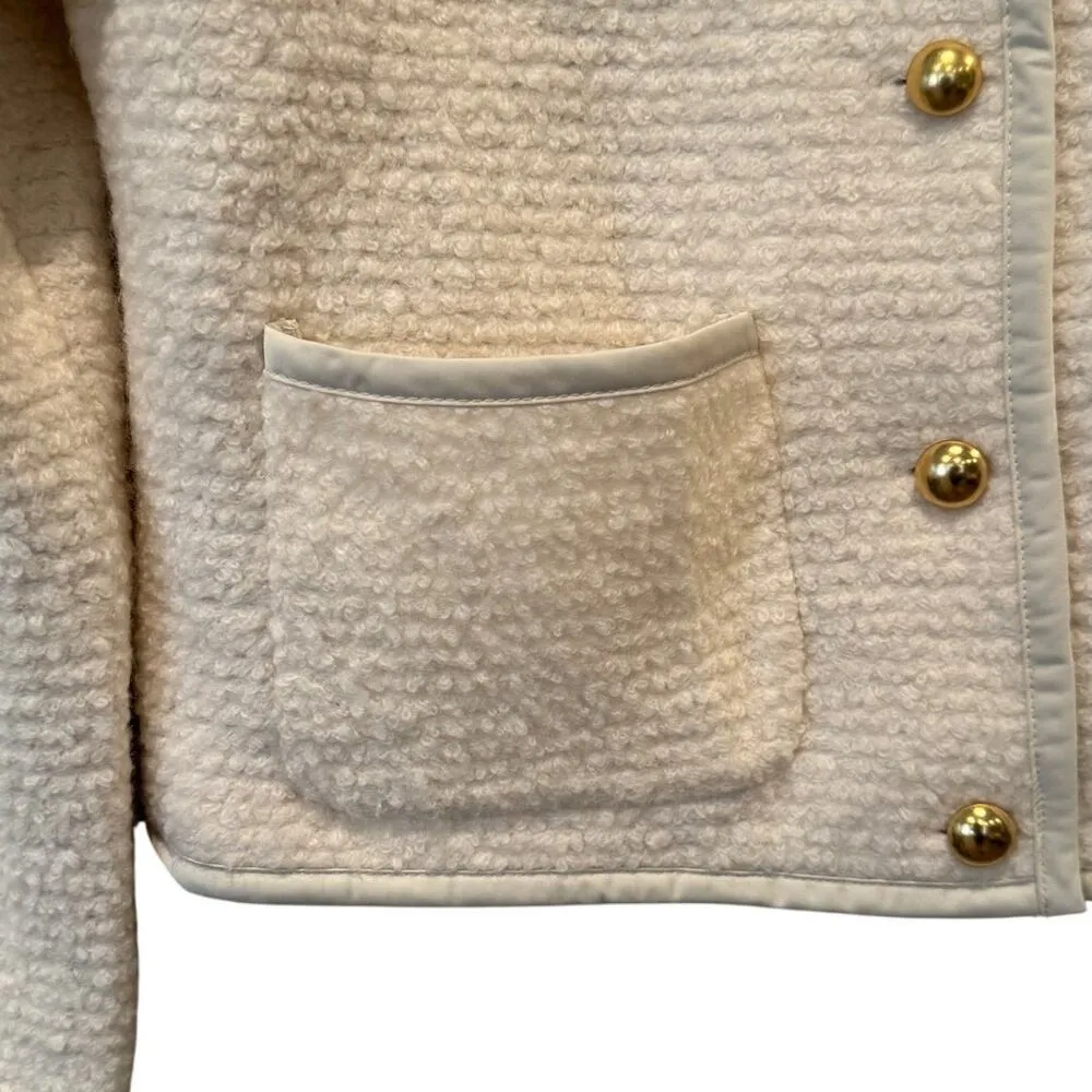 REFORMATION Dale Cropped Jacket Size Small - Image 5