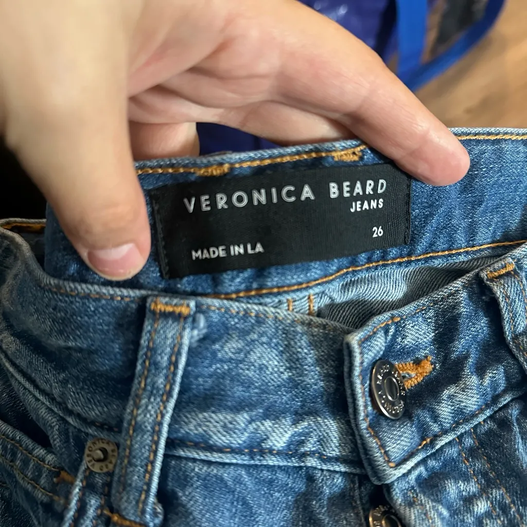 Veronica Beard Wide Leg Womens Jeans - Image 2