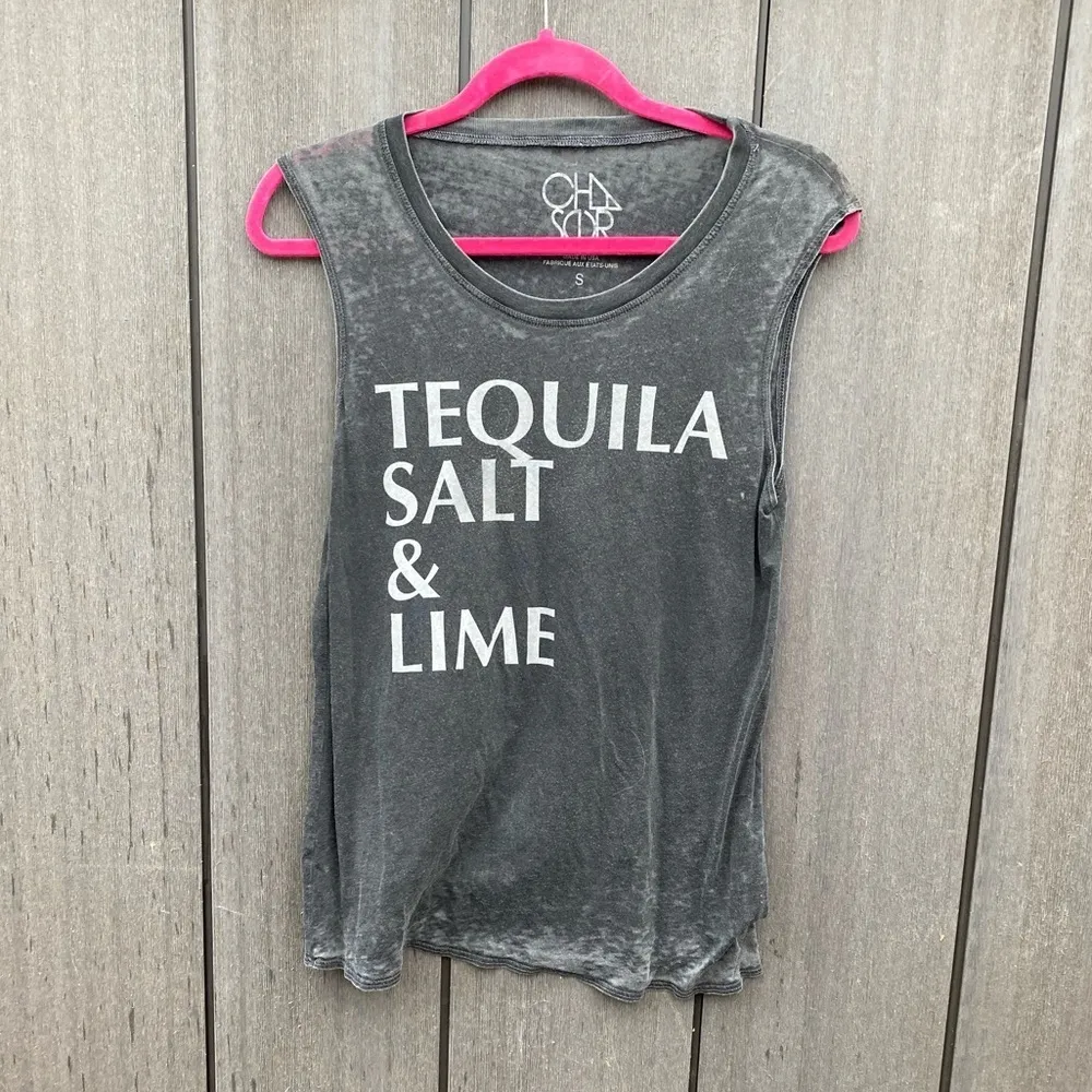 Chaser "Tequila Salt & Lime"‎ Sleeveless T-Shirt - Image 8