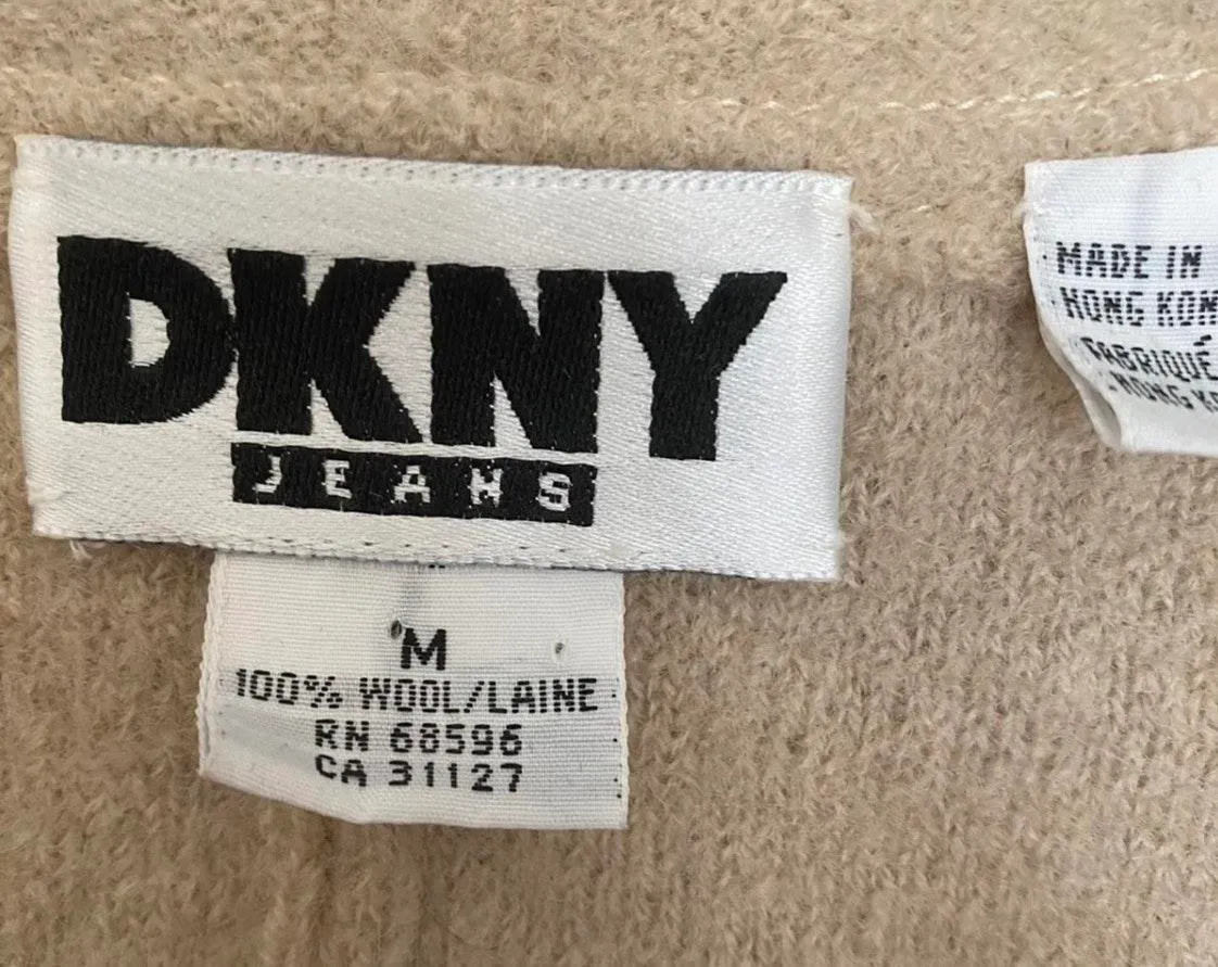 Jeans Women's Size Medium Tan/Khaki Wool Blazer. - Image 9