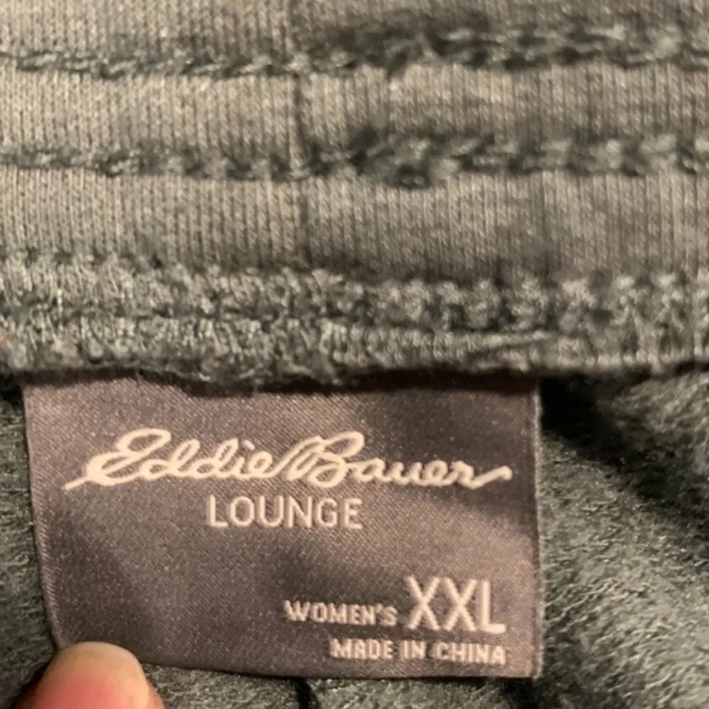 Women's Eddie Bauer Green Lounge Joggers Size XXL EUC #6152 - Image 6