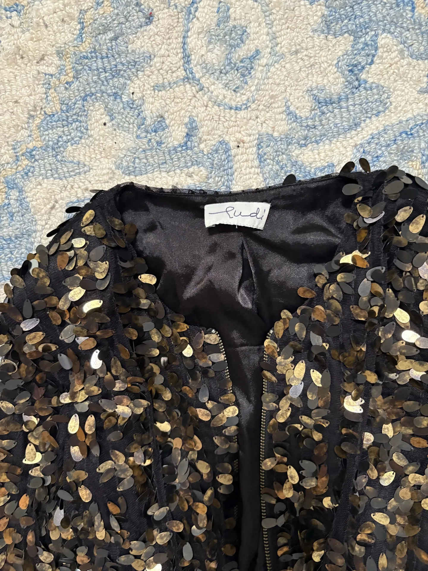 Sparkle jacket Black - Image 2