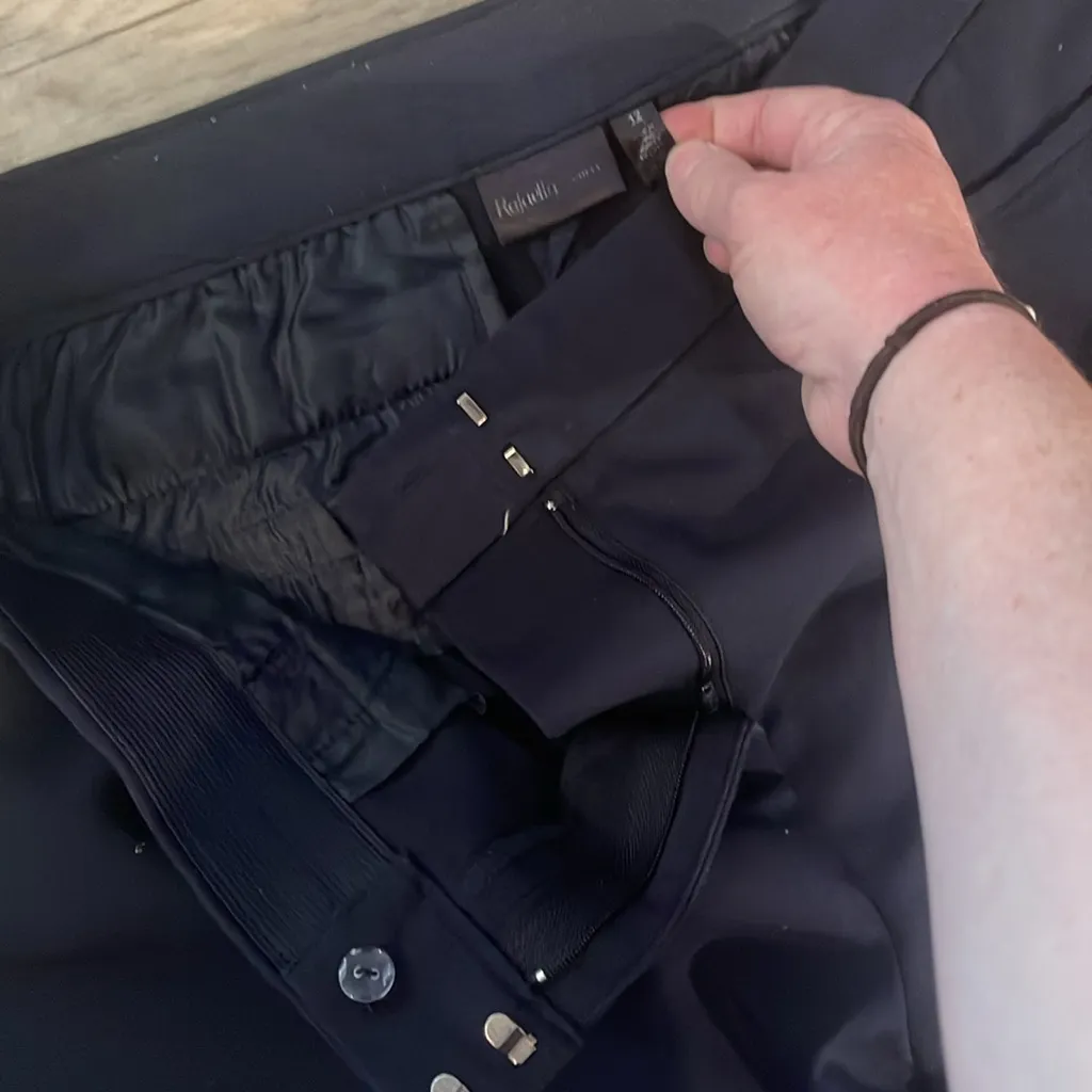 🟢 Rafaella dress slacks size 12 navy pants - Image 3