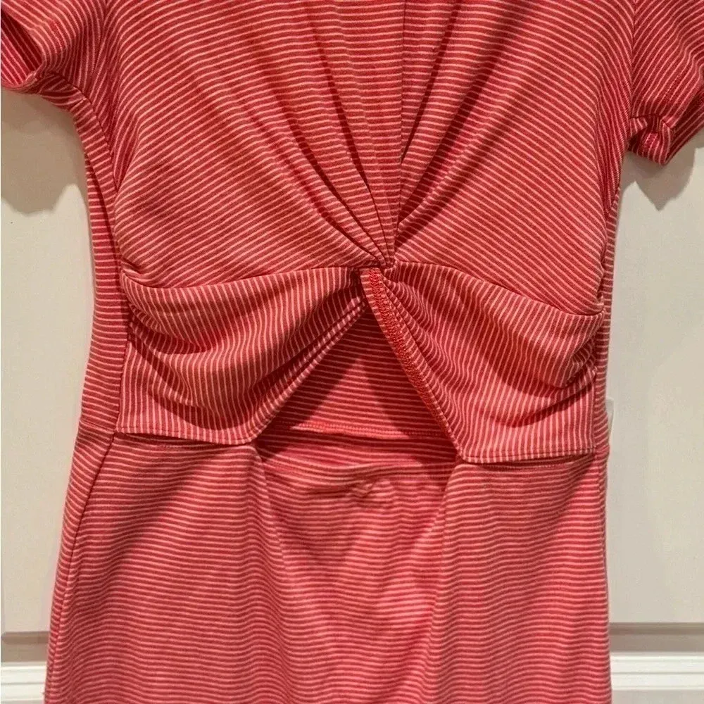 Abercrombie and Fitch red striped dress‎ Size M - Image 3