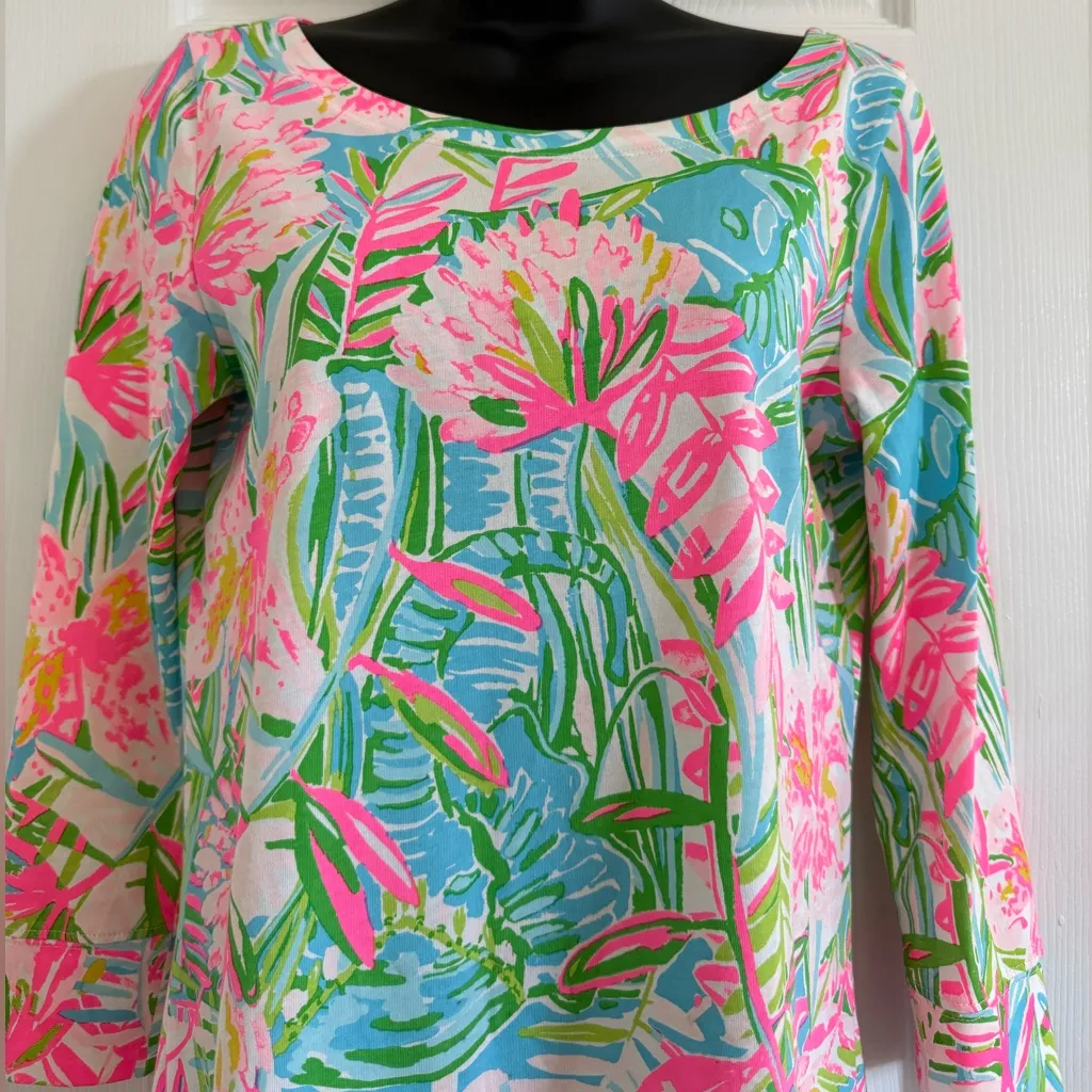 Lilly Pulitzer Lilly of the Jungle Hollee Dress Small Career Vacation Spring - Image 4