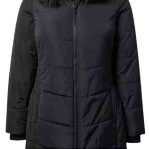 Torrid Plus Size Black Maxi Puffer Snow-Ready Fit & Flare Coat - 2 / 2X - Image 4