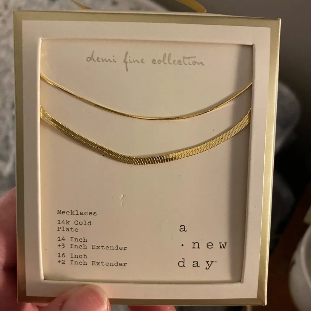 A New Day 14k Gold Plated Silver Necklaces - Image 4