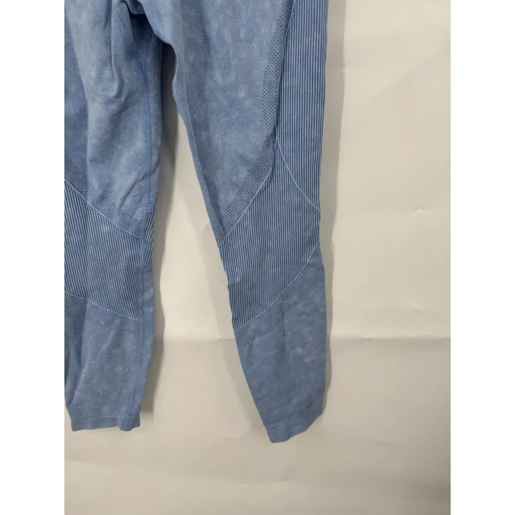 Gym Minute Seamless Legging Women Large Blue Athletic Workout Yoga‎ - Image 5