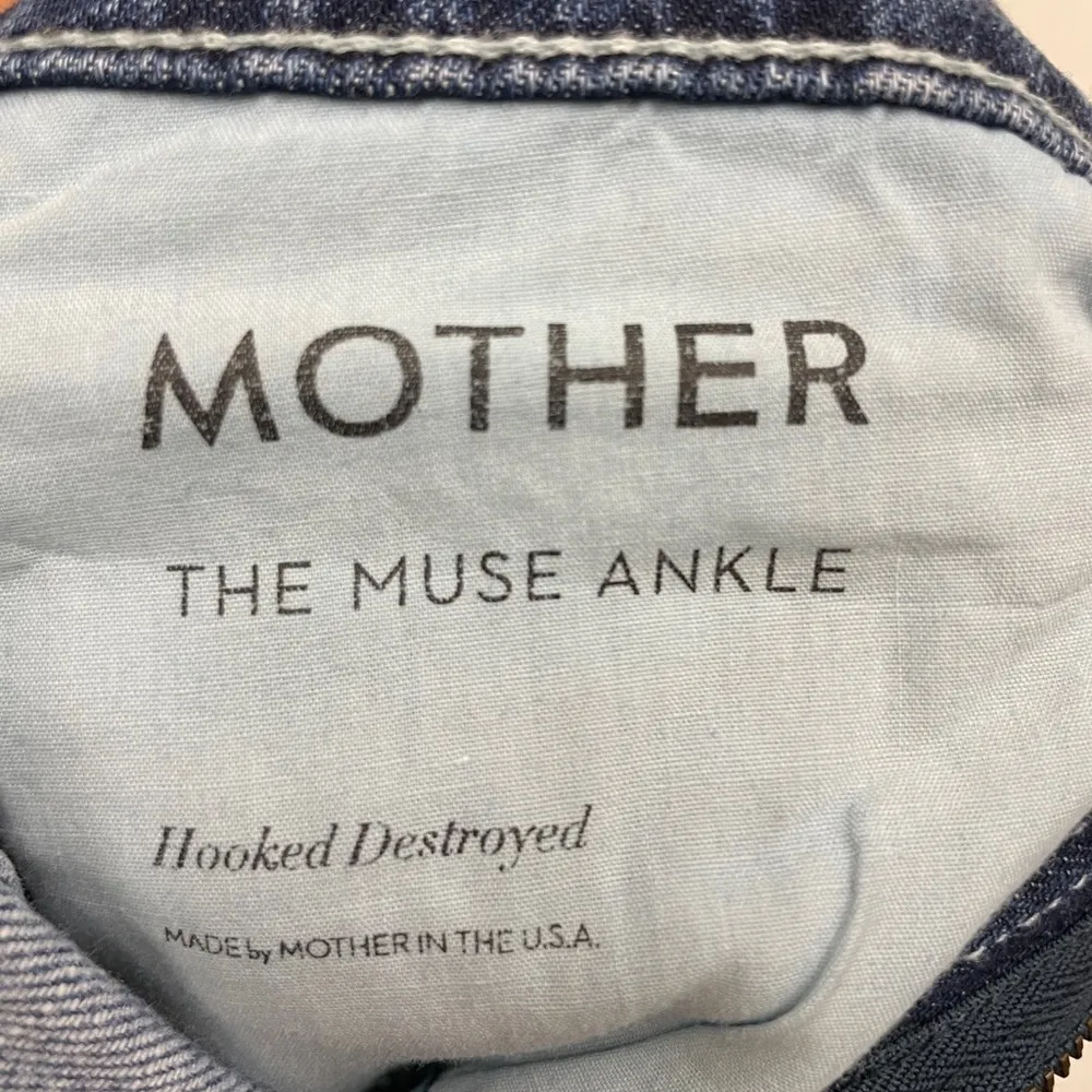 Mother denim The Muse Sz 27 euc Blue - Image 4
