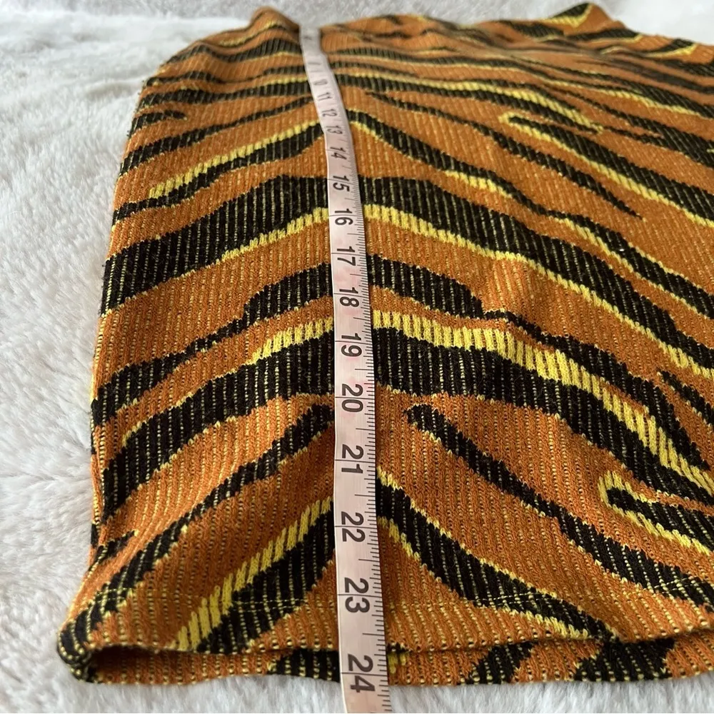 Free People Easy Tiger Knit MIDI Skirt - Image 5