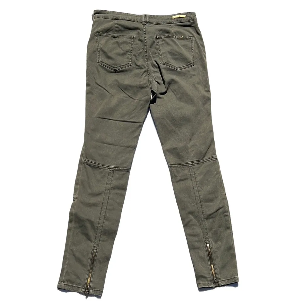 Anthropologie Pilcro & The Letterpress Superscript Ankle Zip Skinny Pants 28 - Image 11