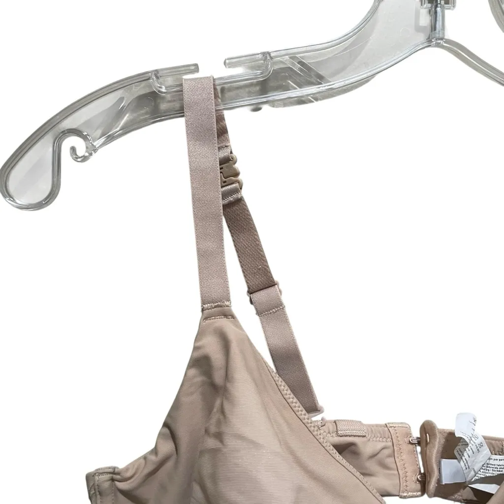 Simone Perele Underwire Bra Nude Beige Womens Size 36D Smooth Supportive Tan - Image 3