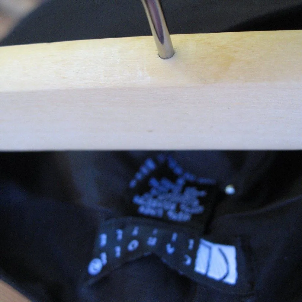 NWOT Black Beaded A Line Linen Skirt Black Size 8 - Image 8