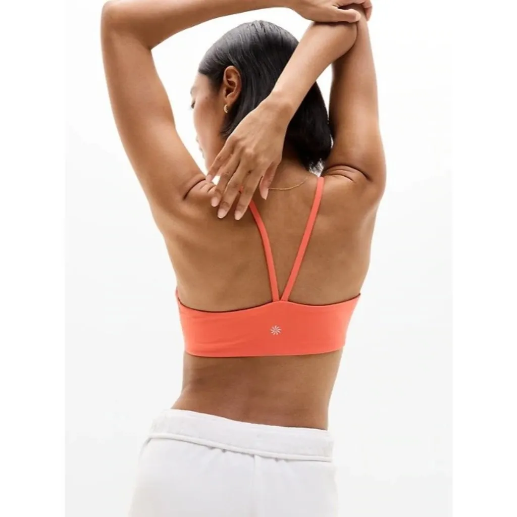 New Athleta L Transcend Scoop Bra Orange Haze Large A-C Cup - Image 2