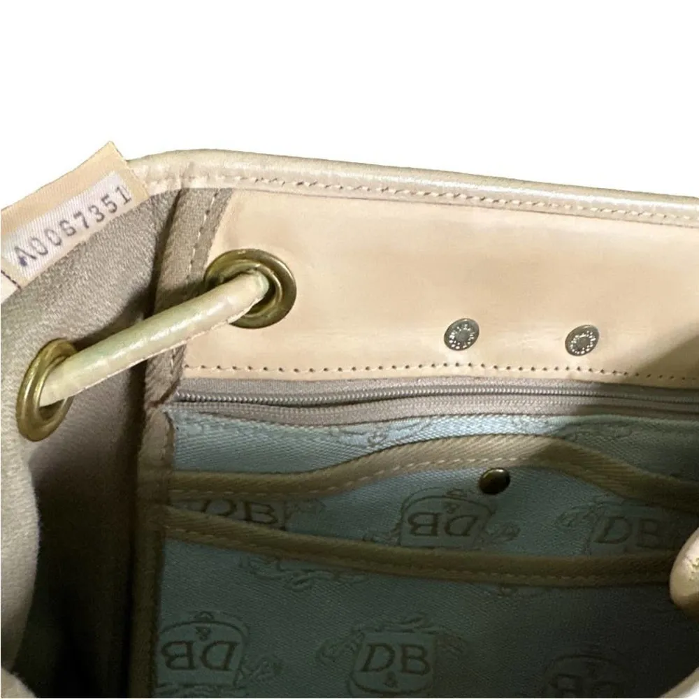 Dooney & Bourke Vintage  Canyon Canvas and Leather Small Daypack/ Backpack - Image 10